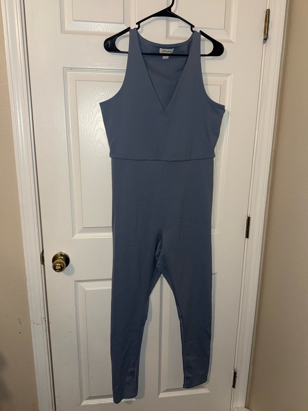 Babaton Aritzia blue jumpsuit